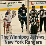 The Winnipeg Jets vs New York Rangers
