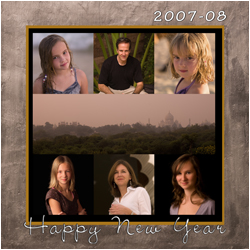 Happy New Year 2008 the Levit Family