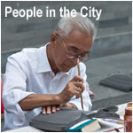 People in the City