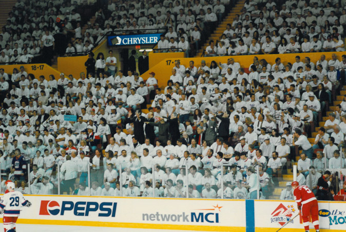 The Winnipeg Jets LAST GAME - 1996